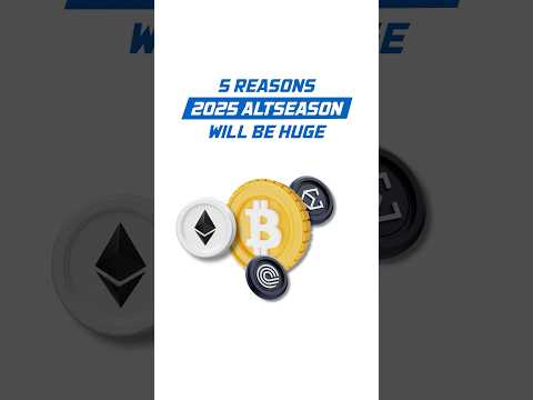 5 reasons 2025 altseason is gonna be huge! #crypto