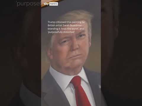 New Trump portrait replaces 'the worst'