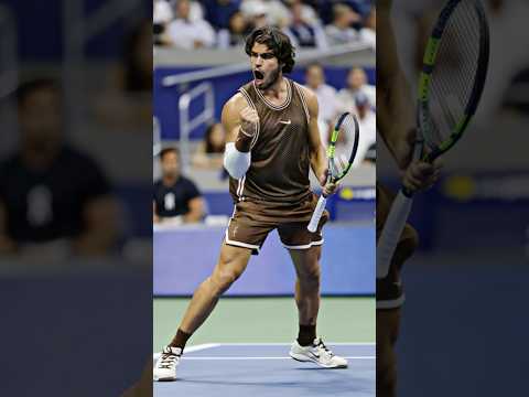 Arrow Celebration - Carlos Alcaraz <strong>Winning</strong> Moment 🎾 #Shorts