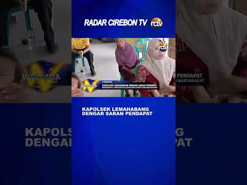 Kapolsek Lemahabang dengar Saran Pendapat