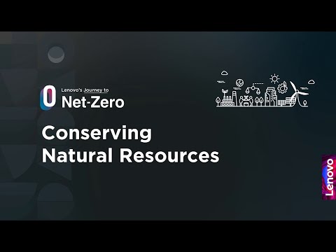 Journey to Net-Zero: Conserving Natural Resources