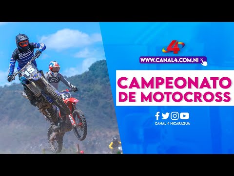 Alcaldía de Managua promueve campeonato nacional de motocross en la pista extrema del paseo Xolotlán