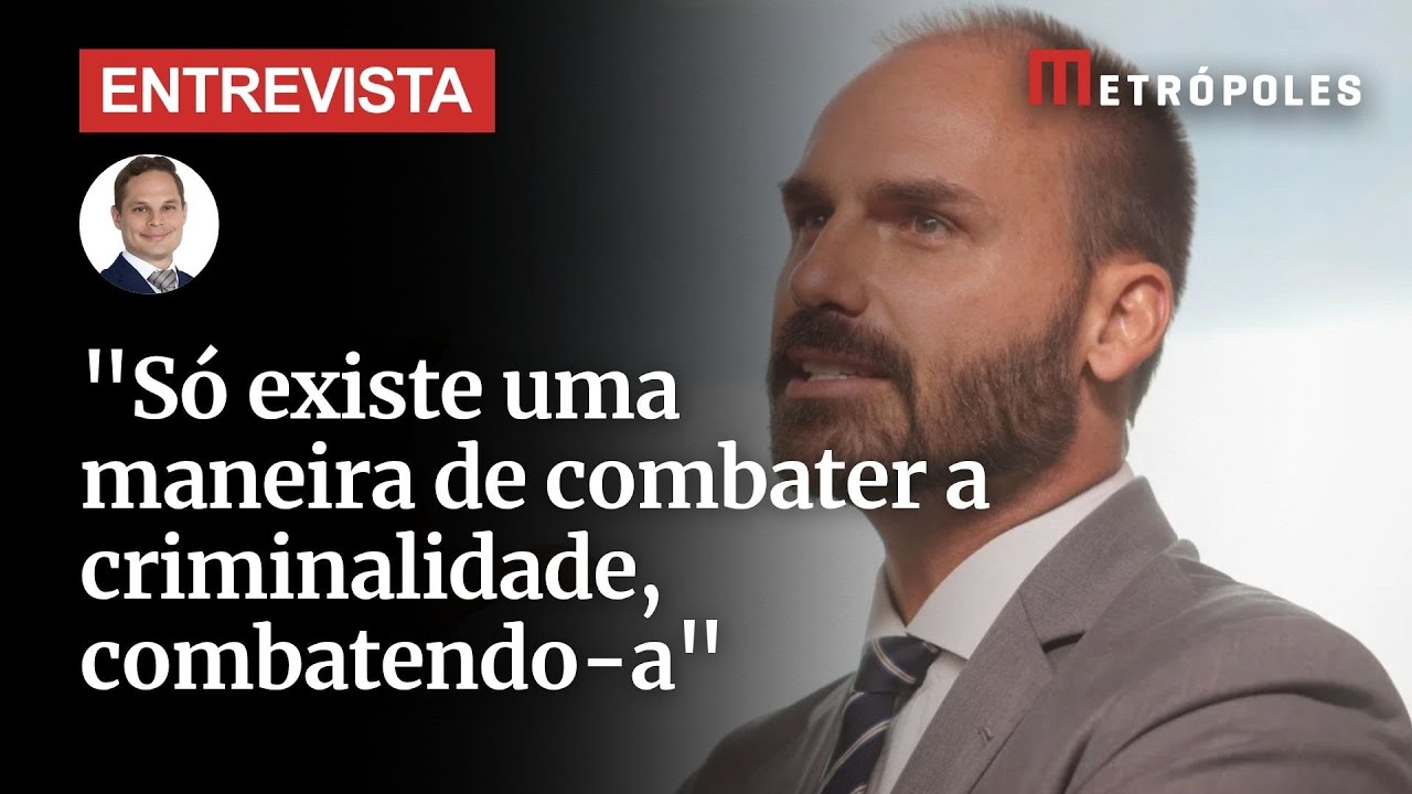 Eduardo Bolsonaro comenta sobre megaoperação no RJ