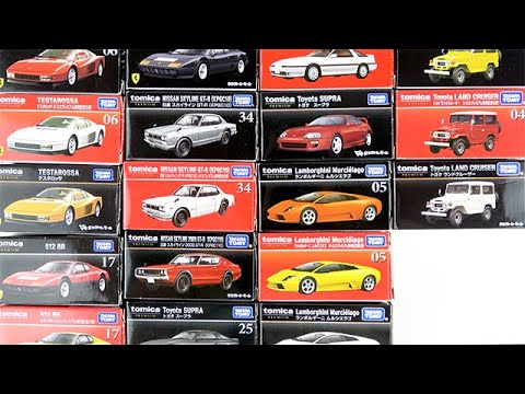 同一車種色違いで3種類発売されたトミカプレミアムを開封！（通常、発売記念仕様、タカラトミーモール）