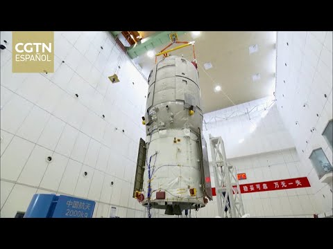 Nave de carga china Tianzhou-6 se separa de la combinación de estación espacial