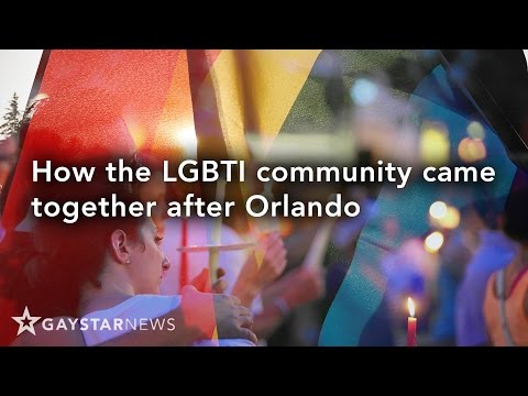 How the LGBTI community came together after Orlando