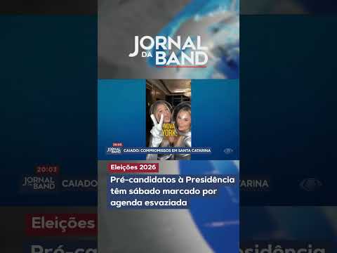 Pré-candidatos à Presidência têm sábado marcado por agenda esvaziada