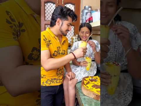 Mango Shake? ❌🥭🍨 #food #cooking #recipe #indianfood #eveningsnacks #streetfood #youtubeshorts