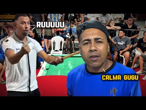 GUGU E MAYCON SE ENFRENTARAM EM UMA PARTIDA DE R$ 20.000 MIL REAIS #sinuca #sinuquinha 