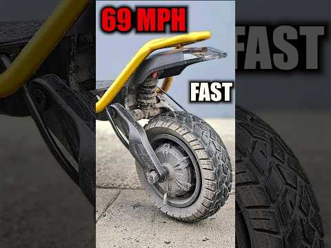 Insane Electric Scooter Performance Wolf GTR Unleashed #shorts #gtr #escooter