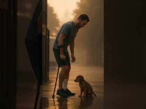 The Little Paw That Waited” 🐾💔 #shorts #viral #trending #ai #dog #puppy #emotional #lyunaff #love