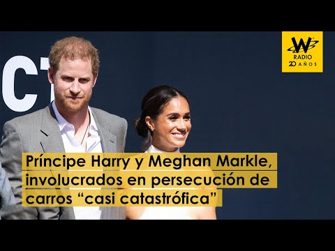 Príncipe Harry y Meghan Markle, involucrados en persecución “casi catastrófica”