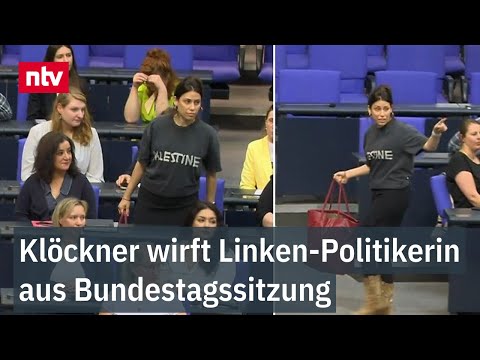 Klöckner wirft Linken-Politikerin Köktürk aus Bundestagssitzung - Wieder Ärger wegen Kleidungsstück