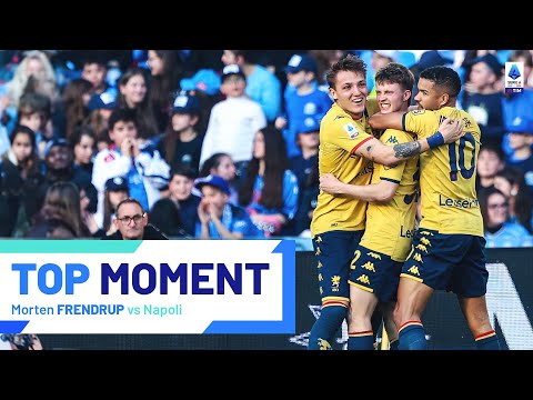 Frendrup’s first goal silenced the Diego Maradona | Top Moment | Napoli-Genoa | Serie A 2023/24