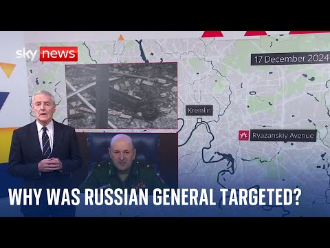 Professor Michael Clarke explains why Russian General Igor Kirillov was killed | Ukraine war