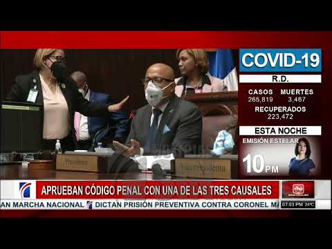 Aprueban Código Penal con una de las tres causales