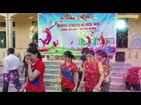 LỄ TRAO GIẢI BÓNG CHUYỀN HƠI NỮ TẠI XÃ CHÍ MINH TỨ KỲ TP HẢI PHÒNG