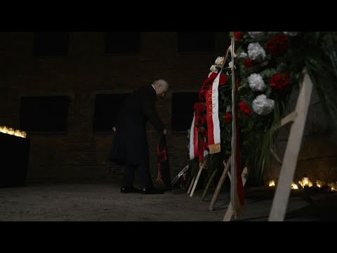 King Charles given tour of Auschwitz on 80th anniversary of its liberation | AFP