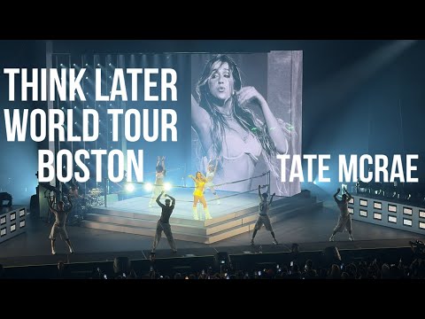 Tate McRae - THINK LATER WORLD TOUR BOSTON (FULL CONCERT) (MGM Fenway Boston Night 1) 8/9/24