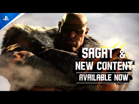 Street Fighter 6 - Sagat Update Launch Trailer | PS5 & PS4 Games