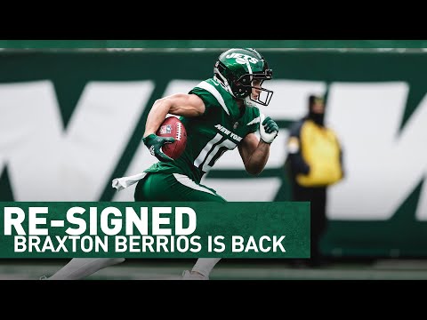 "This Is What We Hoped It Would Be" | 1-On-1 with Braxton Berrios | The New York Jets | NFL video clip 