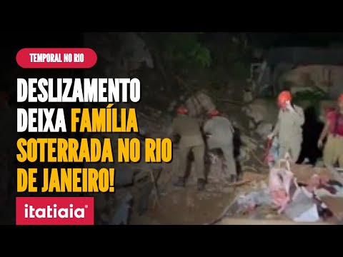 TEMPORAL NO RIO DE JANEIRO JÁ DEIXA 8 MORTOS E QUASE 700 PESSOAS DESABRIGADAS! CONFIRA!