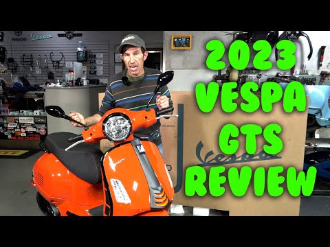 2023 Vespa GTS 300 Super Sport HPE 2 Robot's Full Review