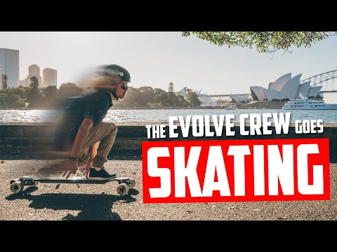 URBAN SKATE WITH THE EVOLVE CREW