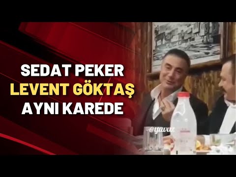 Sedat Peker Levent Göktaş ile fotoğrafını paylaştı