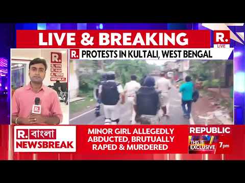 Protests erupt in Kultali, West Bengal as Minor Girl assaulted and killed