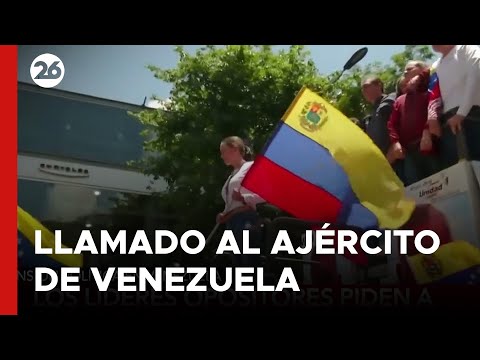 La OPOSICIÓN hace un llamado al EJÉRCITO de VENEZUELA