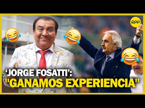 Declaraciones de 'Jorge Fosatti' tras partido de Universitario | Humor