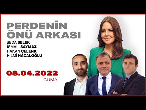 #CANLI | Seda Selek ile Perdenin Önü Arkası | 8 Nisan 2022 | #HalkTV