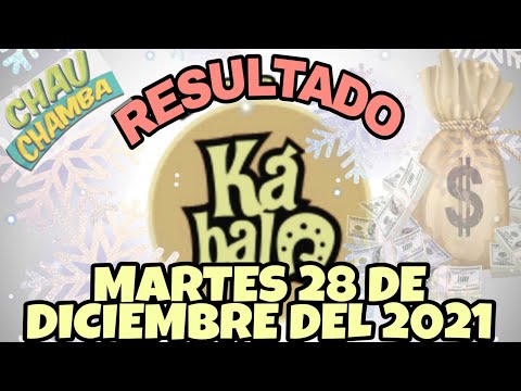 RESULTADOS KÁBALA Y CHAU CHAMBA DEL MARTES 28 DE DICIEMBRE DEL 2021 S/384,120/LOTERÍA DE PERÚ