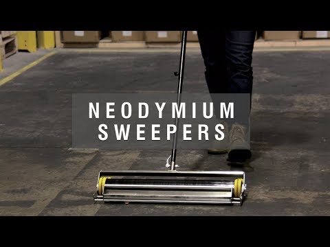 Magnet Expert Neodymium Magnetic Sweepers - Advanced Sweeping of Loose Nails, Screws and Bolts