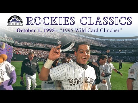 Rockies Classics - 1995 Wild Card Clincher (October 1, 1995) video clip