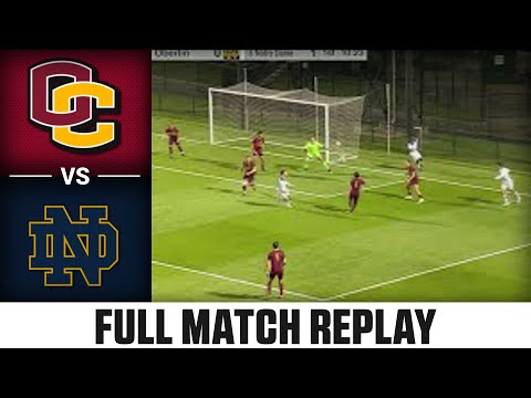 Oberlin vs. Notre Dame Full Match Replay | 2023 ACC Men’s Soccer