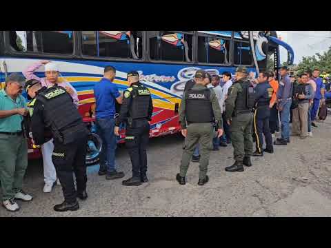 Policía fortalece el 'Plan Ruta Segura' con participación de conductores de buses en BQ y AMBQ