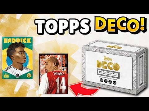 WOW! 🔥 NEW Topps UCC Deco 2024/25 Hobby Box Review! | Best Looking Cards Of The Year??