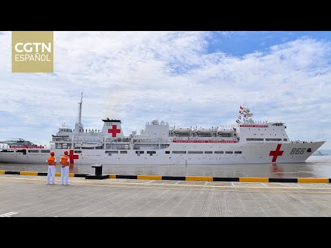 El buque hospital chino Arca de la Paz regresa a casa después de completar su misión