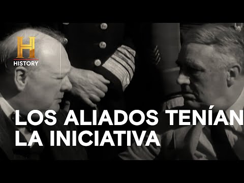 LOS ALIADOS TENÍAN LA INICIATIVA  - ROOSEVELT