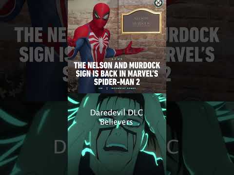 I'm not crying, there's just some dirt in my eye #spiderman  #spiderman2 #daredevil #playstation