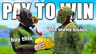 YouTube thumbnail for Ser Winter's video titled 'The PAY TO WIN SECRET in Rust On ANY SERVER (Broken)'
