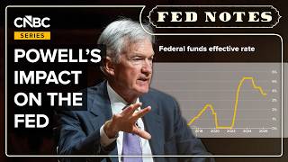 Thumbnail for the video "How Jerome Powell Reshaped The Federal Reserve" from CNBC
