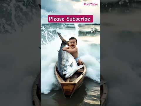 "Little Angler Alert! 🐟🌊 #shorts  #funny #cute