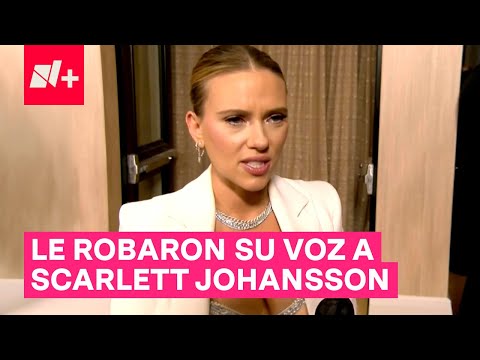 Scarlett Johansson enfurece por voz de ChatGPT que suena como ella - N+