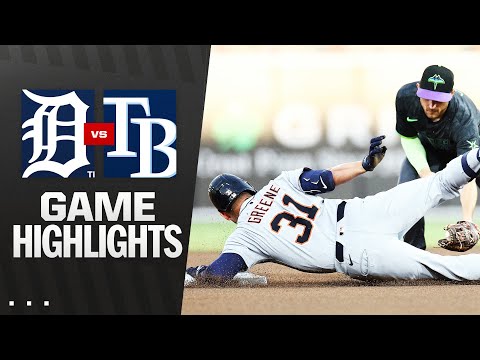 Tigers vs. Rays Game Highlights (6/20/25) | MLB Highlights