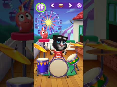 Tom's playing time 🫶#mytalkingtom #shortsfeed #games