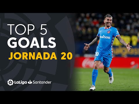 LaLiga TOP 5 Goles Jornada 20 LaLiga Santander 2021/2022