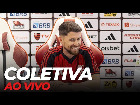 🔴 AO VIVO: COLETIVA COM JORGINHO - 07/06
